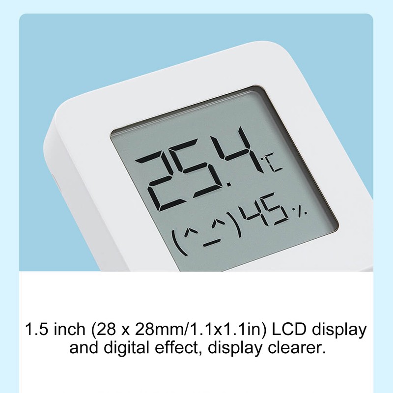 Bluetooth Thermometer Hygrometer High Sensitivity Temperature Humidity Monitor for Home