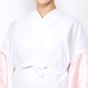 Kyoetsu Two-Part Washable Han Juban with Half Collar, Without Crest
