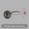 Baldwin Kwikset 93510-013 351TBL RH RDB 16B CP Lever, Slate