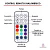 Importeek 5pz Lampara Sumergible Led Rgb Acuario Pecera Alberca