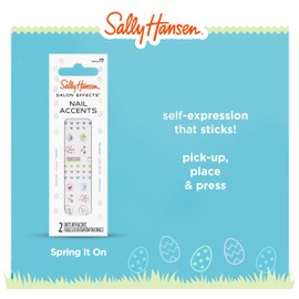 Sally Hansen Salon Effects Nail Accents X Hershey's Cookies 'n' Creme Eggs, Spring It On, Easy to Apply, Non-Damaging, Over 40 Accents