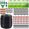 DUCHIFAD Garden Drip Irrigation Kit,164FT Greenhouse Micro Automatic Drip Irrigation