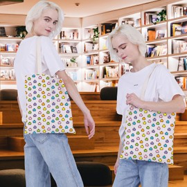 AKTAP Valley Game Inspired Junii Mos Figure Tote Bag S V Gamer Gift Junii Mo Plants Lover Gift Video Game Gifts Players Merch (Figure Tote)