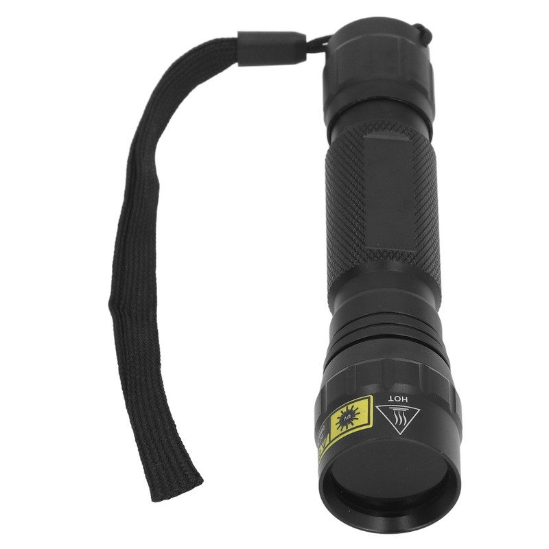 UV Flashlight 365nm Aluminum Portable Professional UV Flashlight for Resin