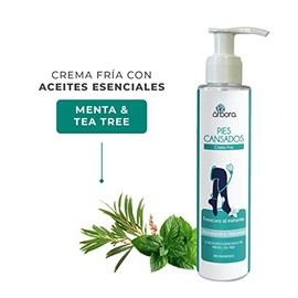 rbora Kit Masaje Relajante CREMA PARA PIES Y PIERNAS CANSADOS con Menta y Tea Tree  ACEITE DE MASAJE RELAJANTE con Lavanda. Frescura inmediata,...    