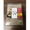Lutron S2-LFSQH-WH Dual Slide-to-Off Fan & Light Controls