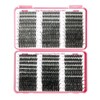 DNSGOOR DIY Lash Extension Kit 590Pcs 9-18mm D Curl Lashes