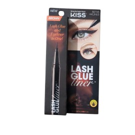 Kiss Nails Lot Of 5 KISS Lash Glue Liner False Eyelash Glue & Eyeliner - Brown