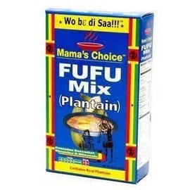 2 Packs Mama's Choice Plantain Fufu - 24oz per pack