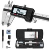 werka Digital Caliper, 0-6” Calipers Measuring Tool, Micrometer Caliper with