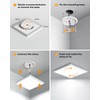 BLNAN LED Flat Ceiling Light, 18 W Ceiling Light with