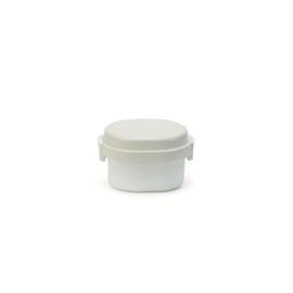 Miyoshi Seisakusho 0101-0160 GEL-COOL Lunch Box, Integrated Ice Pack, Dome, S, Milk White