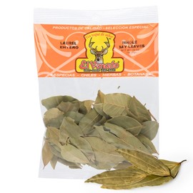 El Venado Whole Bay Leaves .5oz | Natural Bay Leaves Dried from the Evergreen Shrub, Edible Cook's Ingredient for Stewing Meats, Seafood, and More! - Bay Leaf is also Perfect for Tea and Marinades