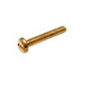 48 aus massivem Messing Maschinenschrauben Thumb M4 4mm x 25mm