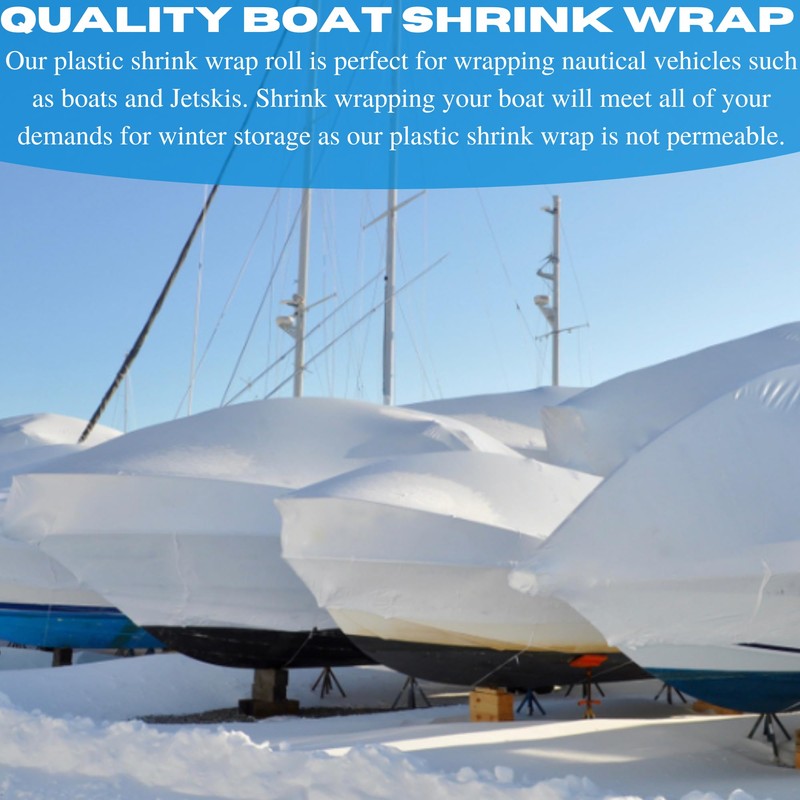 VBS - Polyethylene Plastic Shrink Wrap - 7 mil –