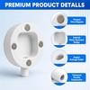 JANLOVE Magnetic Window AC Drain Kit, Air Conditioner Drain Hose