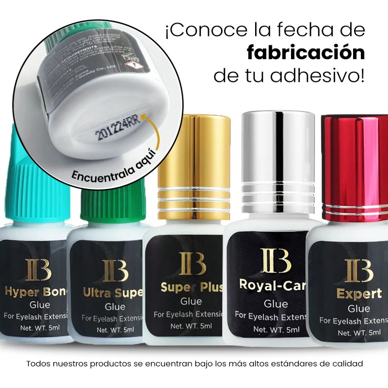 Pegamento De Pestañas Ib Super Plus 5 Ml Bolsa Secado