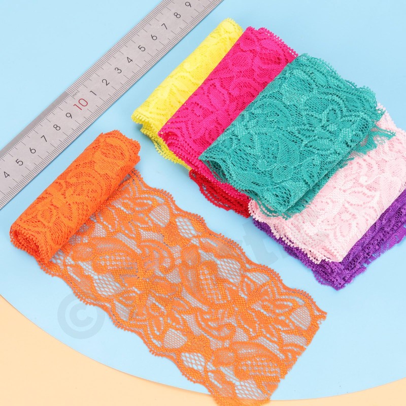 Tanstic 3.15 Inch x 5 Yard Dark Blue Floral Pattern