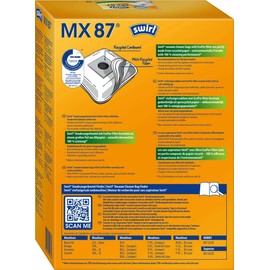 Swirl MX 87 MP Plus Airspace Staubfilterbeutel