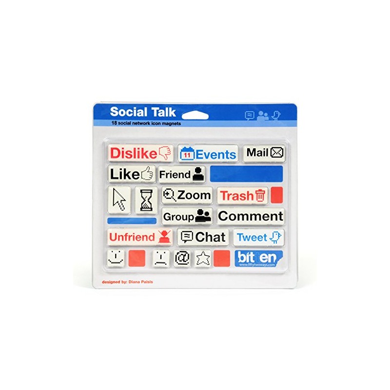 Gift House International Social Talk Magnets