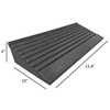 Electriduct 5 Ton 4 Inch Rubber Curb Ramp 2 Feet