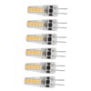 10pcs G4 LED Bulbs 2W Bi Pin Base Dimmable Bulbs