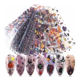 valery nails Uñas Día De Muertos 10 Piezas Cu 1 Metro
