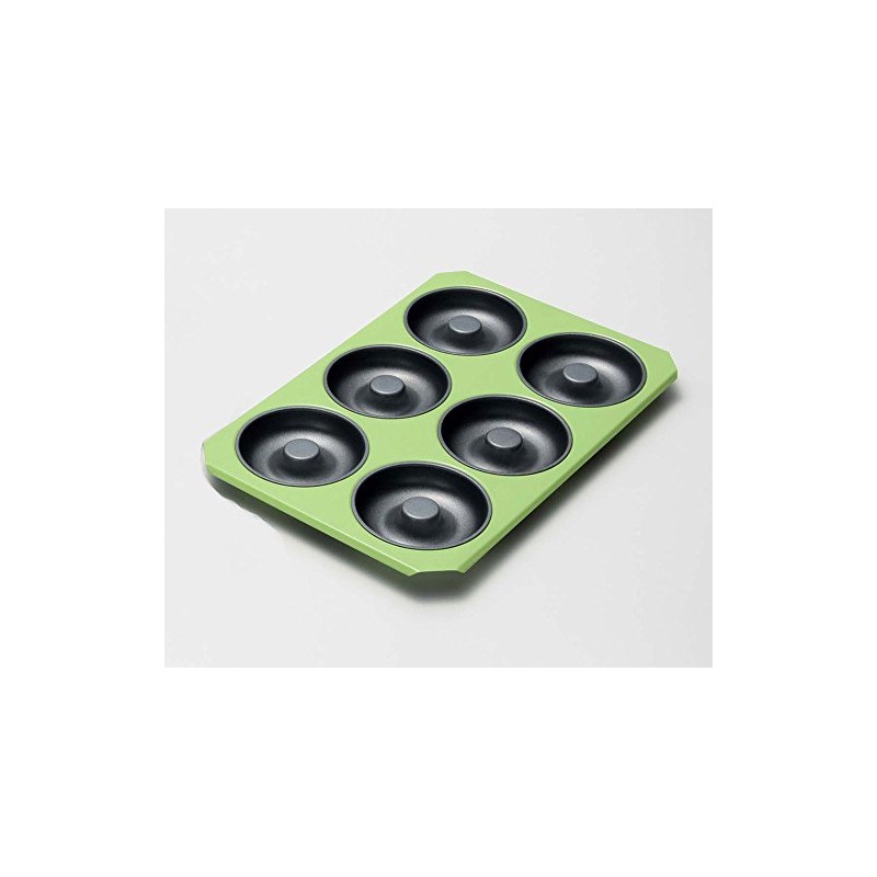 Tiger Crown 3812 Donut Shape, Green, 7.9 x 11.9 x