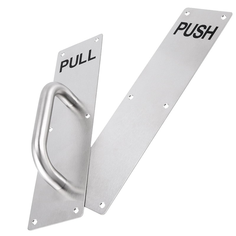 MAHIONG 2 Sets 12 x 3 Inch Stainless Steel Door