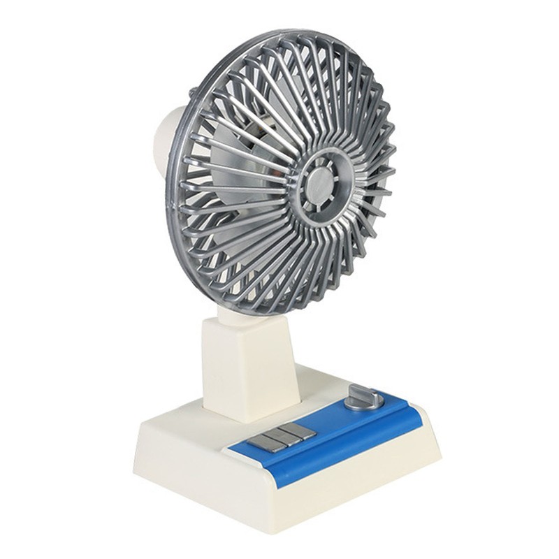 USB Desk Fan Retro Efficient Strong Wind Stepless Variable Speed