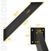 8 Pcs Pergola Brackets, 45-Degree Angle Bracket, Specially for Reinforcing