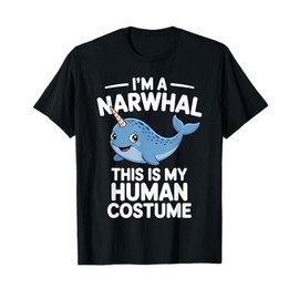 Cute Narwhal Costume for Men Women Kid Narwhal Lover Narwhal T-Shirt