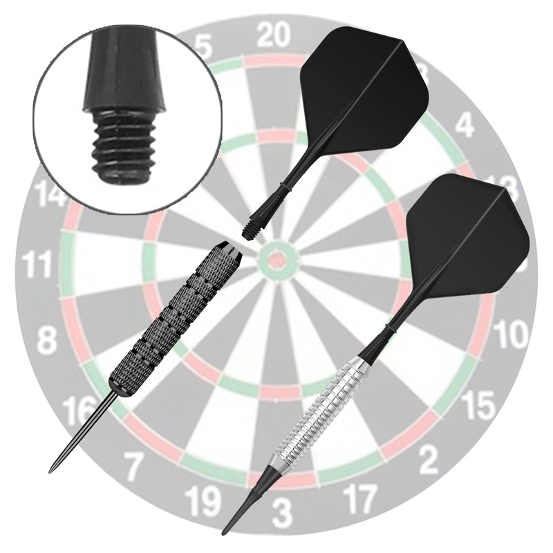 Pack of 10 Dart Shafts and Flights Made of One