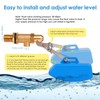 ZHEQOGZH Brass Float Valve 1/2 Inch, Livestock Water Tank Float