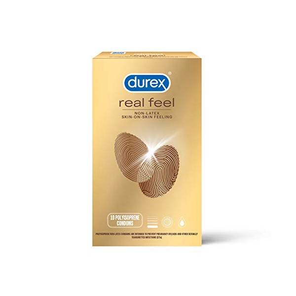 Durex Avanti Bare RealFeel Non-Latex Condom, 10 ct (Pack of 2)