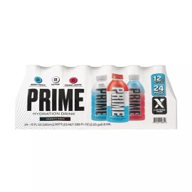 Prime Hydration Drink Variety Pack, 12 fl. oz., 24 pk.