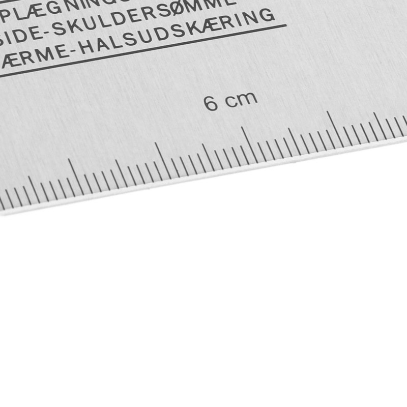 Metal Sewing Ruler Aluminium Alloy Light Flexible Portable Accurate Hand