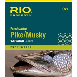 RIO Products Leaders Pike/Musky II 7.5' 20Lb Class 20Lb Knottable Wire, Clear