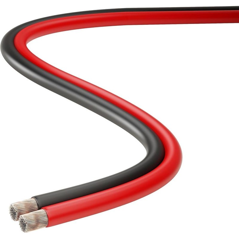ETEC Speaker Cable CCA 2 x 4.00 mm² Red /
