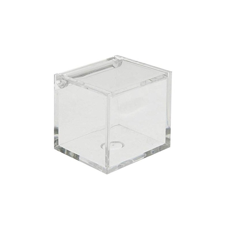 Ten Plexiglass cube cod.SB02481LU cm 6x6x6h by Varotto & Co.
