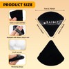 ZHIYE 6pcs Triangle Powder Puffs, Reusable Face Makeup Puff, Multifunctional