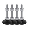 Schwaderer Machine Feet, Leveling Feet, Levelling Feet, Joint Feet, Height-Adjustable