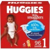 Huggies Size 1 Diapers, Little Snugglers Baby Diapers, Size 1