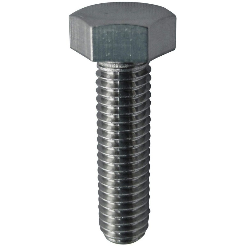 DAIDOHANT 10186505 Hex Bolt Half Screw [Stainless Steel/SUS304] (Nominal Diameter