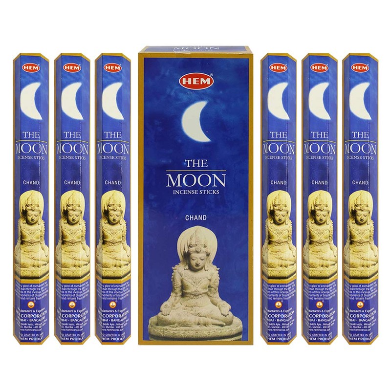 The Moon Incense Sticks and Incense Stick Holder Bundle Insence