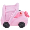 Car Shaped Babies Swim Float Boat Thickened Safe Pink Toddler