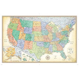 Rand McNally Classic United States Wall Map