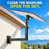 Adjustable Starlink Gen 3 Wall Mount, Telescoping Metal Support Arm