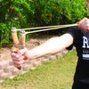 NatureLaunchers Nature LAUNCHERS - Hand-Carved Wooden Slingshot - 2 Pack