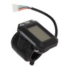 36V 6 Pins Electric Scooter Thumb Throttle Display Integrated Hall
